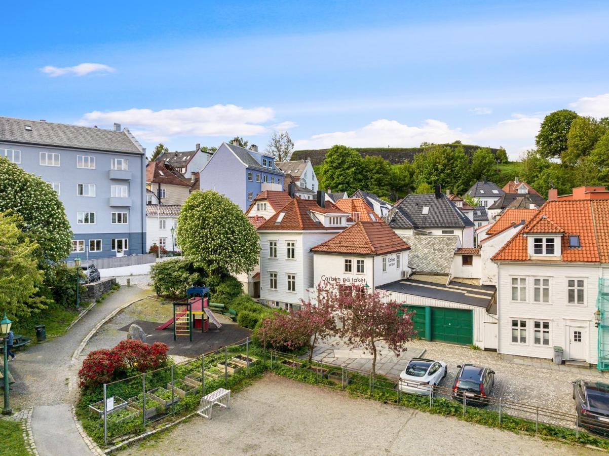 Modern Penthouse With A View - Behind Bryggen Lejlighed Bergen