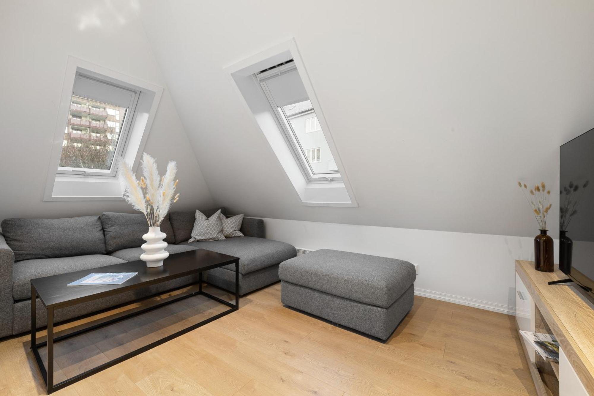 Modern Penthouse With A View - Behind Bryggen Appartement Bergen